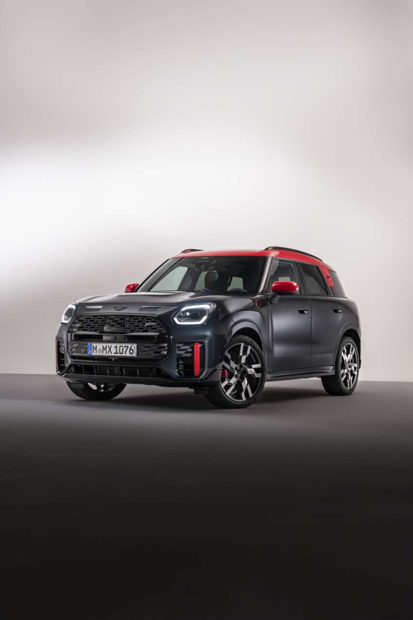 2024 MINI Countryman John Cooper Works revealed – up to 317 PS, 0-100 km/h in 5.4s, 250 km/h top speed 1695509