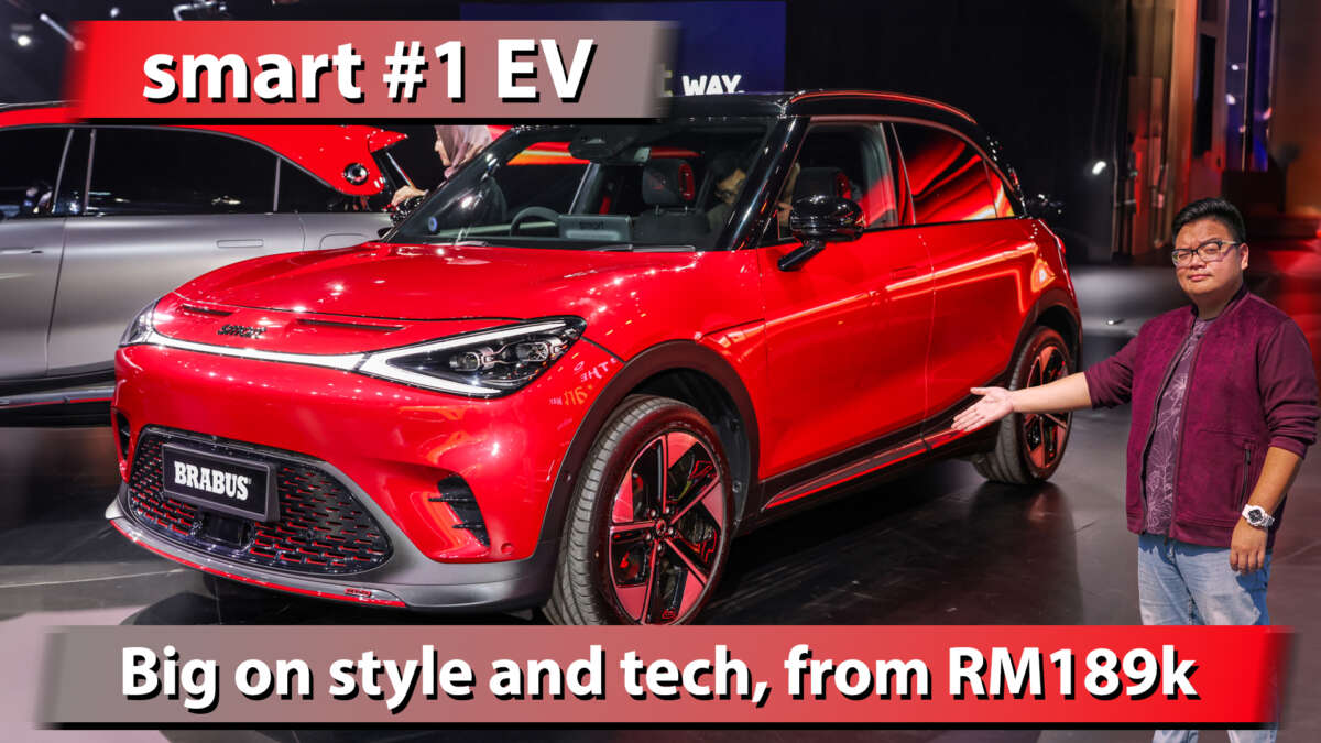 2024 smart 1 in Malaysia walkaround video tour of EV, up to 440 km