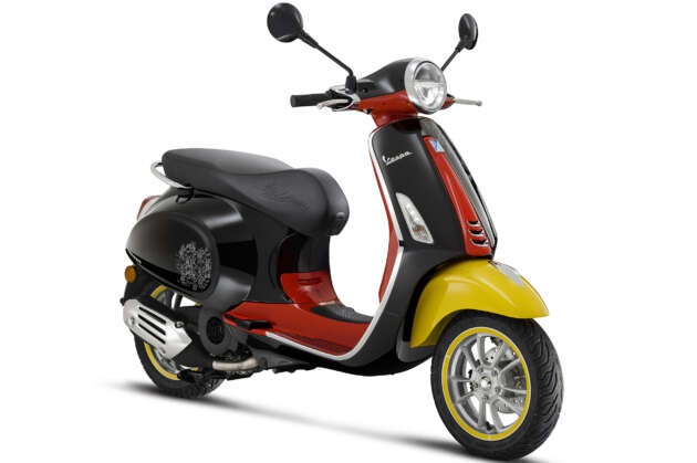 Disney Mickey Mouse Edition by Vespa launched for Malaysia market, priced at RM22,900