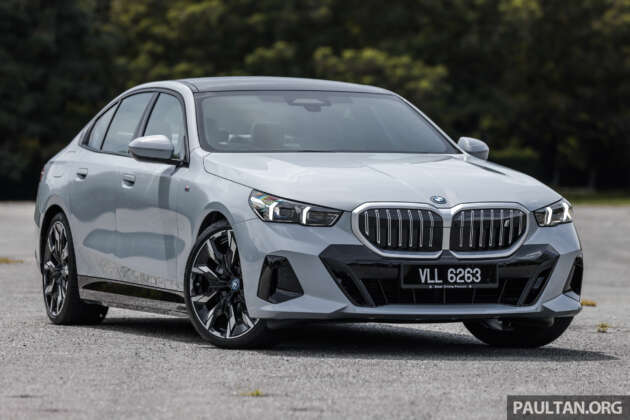2024 BMW i5 eDrive40 Malaysian review – 582 km range; fr RM400k; is the first-ever 5 Series EV good?