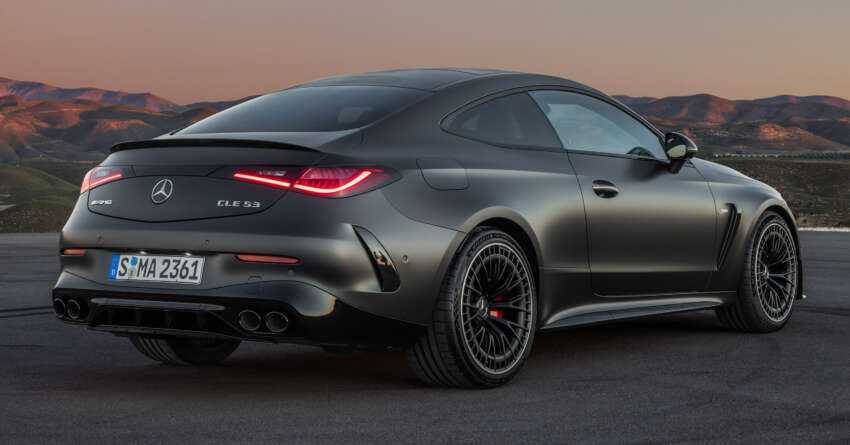 2024 Mercedes-AMG CLE53 4Matic+ Coupe debuts – 3.0L inline-six with electric turbo, ISG; 449 PS, 600 Nm 1703811