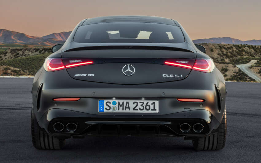 Mercedes-AMG CLE53 4Matic+ Coupe diperkenal – versi prestasi dengan kuasa sehingga 449 PS, 600 Nm 1703863
