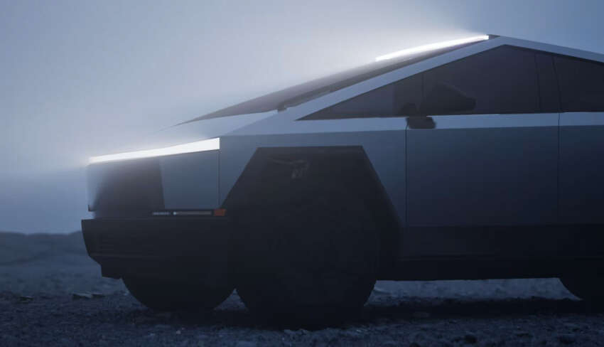 2024 Tesla Cybertruck debuts – EV pick-up truck with up to 857 PS, 756 km EV range; bulletproof body 1702469