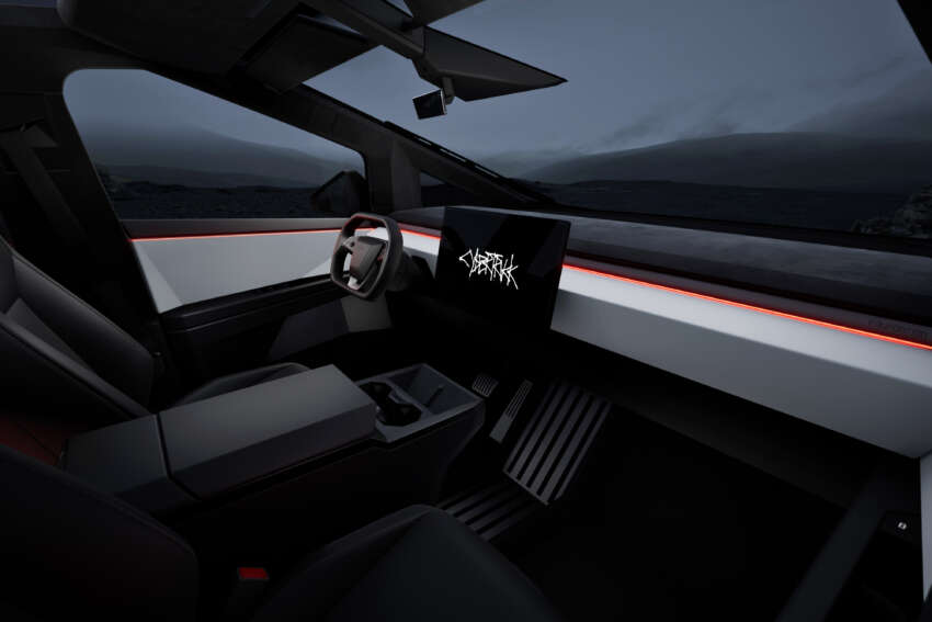 Tesla Cybertruck 2024 diperkenal – trak EV versi produksi dengan kuasa sehingga 857 PS, kalis peluru 1702643