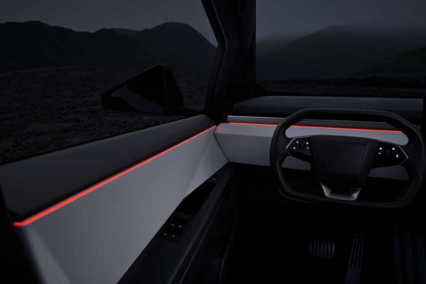2024 Tesla Cybertruck debuts – EV pick-up truck with up to 857 PS, 756 km EV range; bulletproof body 1702420