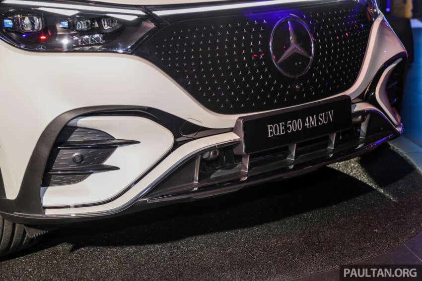 Mercedes-Benz EQE SUV EV dilancar di Malaysia — varian EQE500 4Matic AMG Line, jarak 552 km, RM486k 1704249