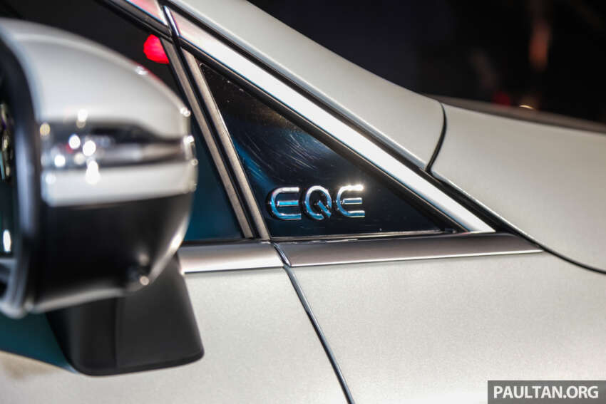Mercedes-Benz EQE SUV EV dilancar di Malaysia — varian EQE500 4Matic AMG Line, jarak 552 km, RM486k 1704252