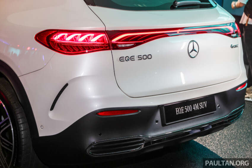 Mercedes-Benz EQE SUV EV dilancar di Malaysia — varian EQE500 4Matic AMG Line, jarak 552 km, RM486k 1704259