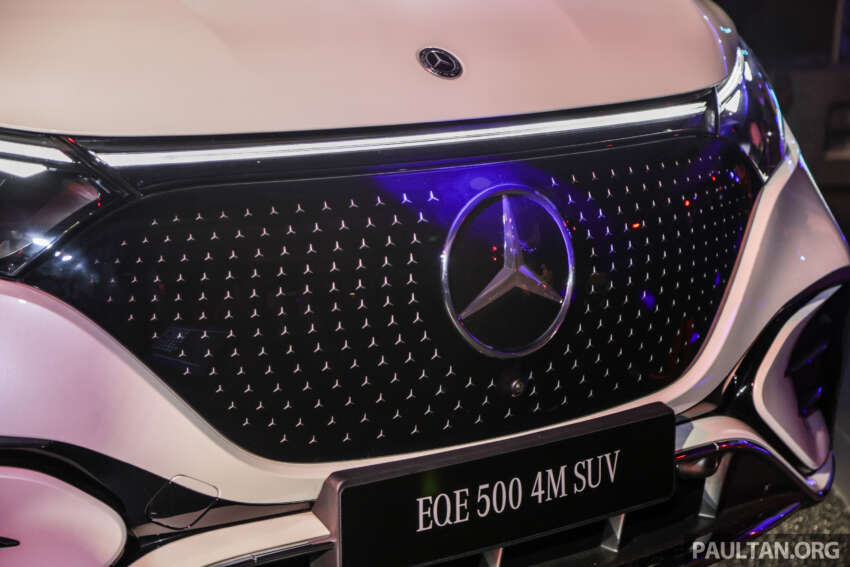 Mercedes-Benz EQE SUV EV dilancar di Malaysia — varian EQE500 4Matic AMG Line, jarak 552 km, RM486k 1704247