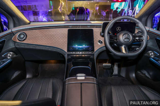 Mercedes-Benz EQE SUV EV dilancar di Malaysia — varian EQE500 4Matic AMG Line, jarak 552 km, RM486k