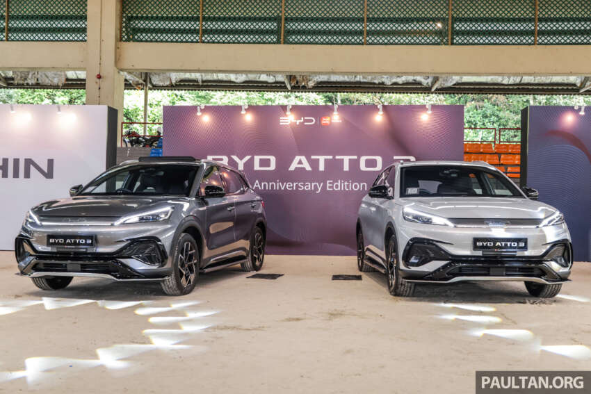 BYD Atto 3 Anniversary Limited Edition launched in Malaysia – EV gets new exterior styling kit, RM173,888 1705272