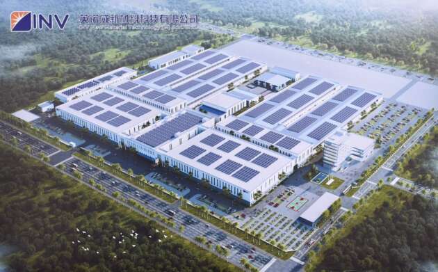 INV New Material Technology breaks ground for EV battery separator factory in Penang Technology Park