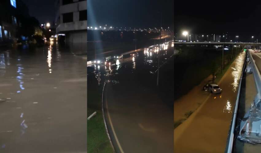 Several Klang roads hit with flash floods again in Dec 1710365