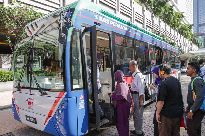 Bas perantara MRT untuk Kuang, Kundang, BRP, Gamuda Gardens  ke stesen Sg Buloh mulai 15 Dis 1703715