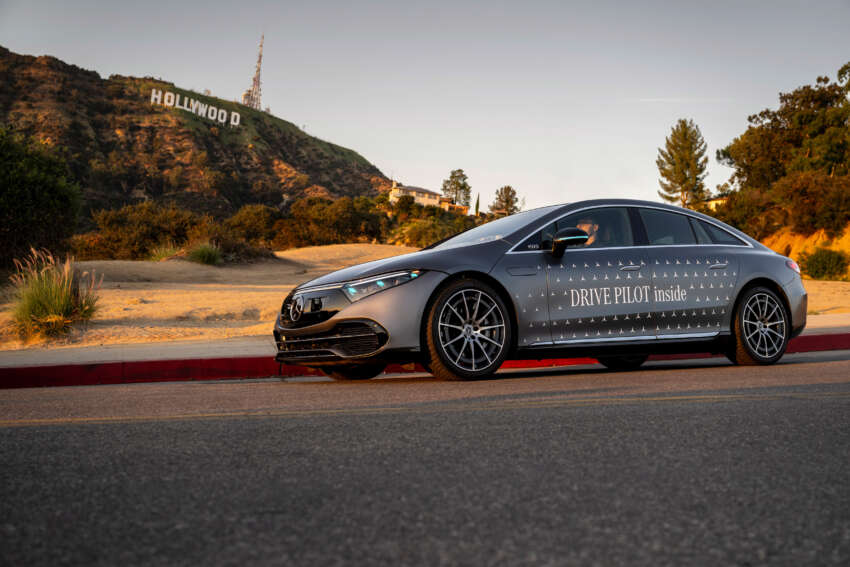 Mercedes-Benz lulus guna lampu firus di 2 negeri di AS, tanda sistem pemanduan sendiri diaktifkan 1710650