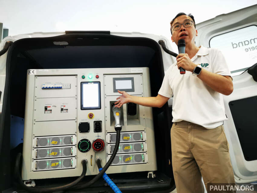 Power Up Tech partners Nazamax for mobile EV charging vans to start operations in Malaysia Q1 2024 1706635