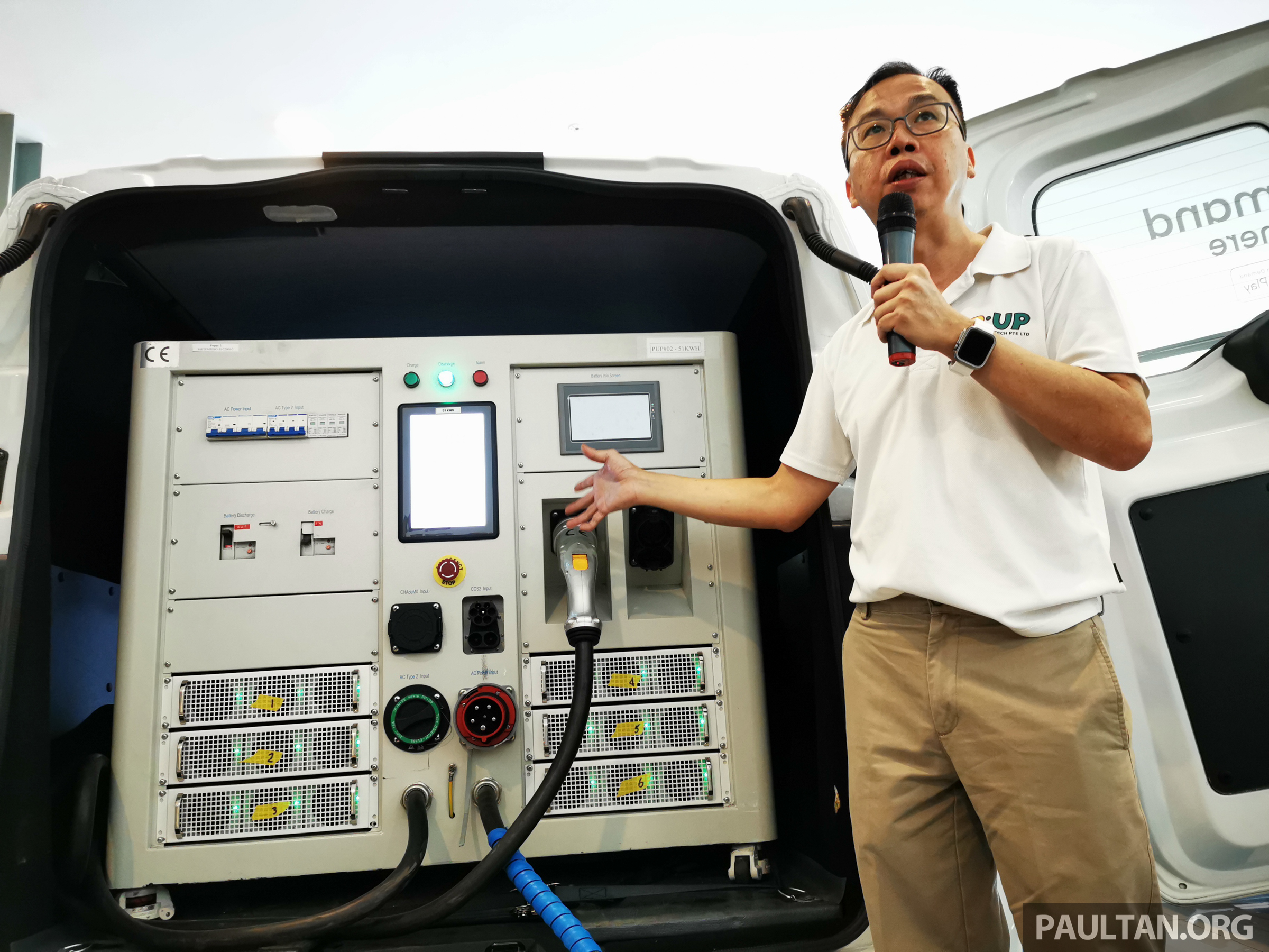 Power-Up Tech NazaMax Malaysia mobile EV charging van-13