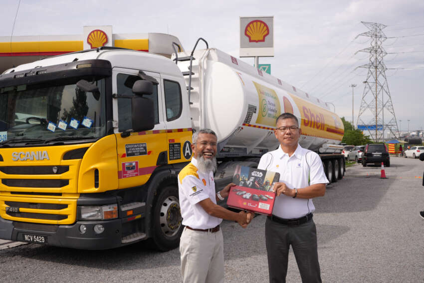Shell Malaysia launches B100 biodiesel pilot test with Scania road tankers operated by Konsortium PD 1703047