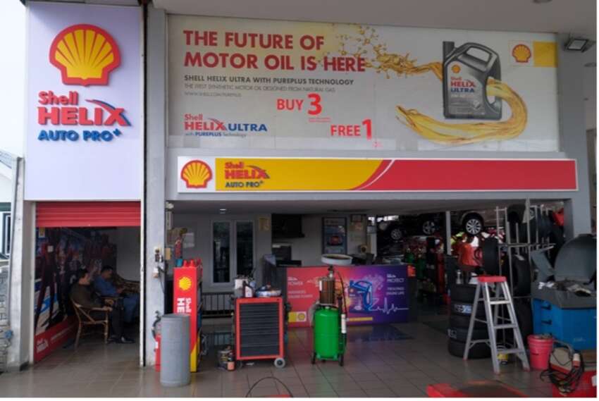 Shell Helix Authorized Branded Workshops (BIWS) – trustworthy outlets with guaranteed genuine products 1704771