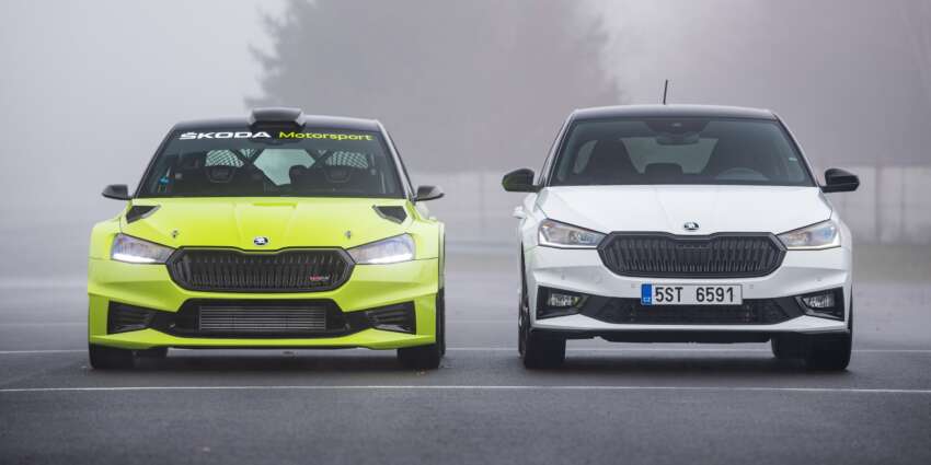 Skoda jelaskan persamaan dan perbezaan antara kereta Rally2 Fabia RS dan Fabia produksi biasa 1710965
