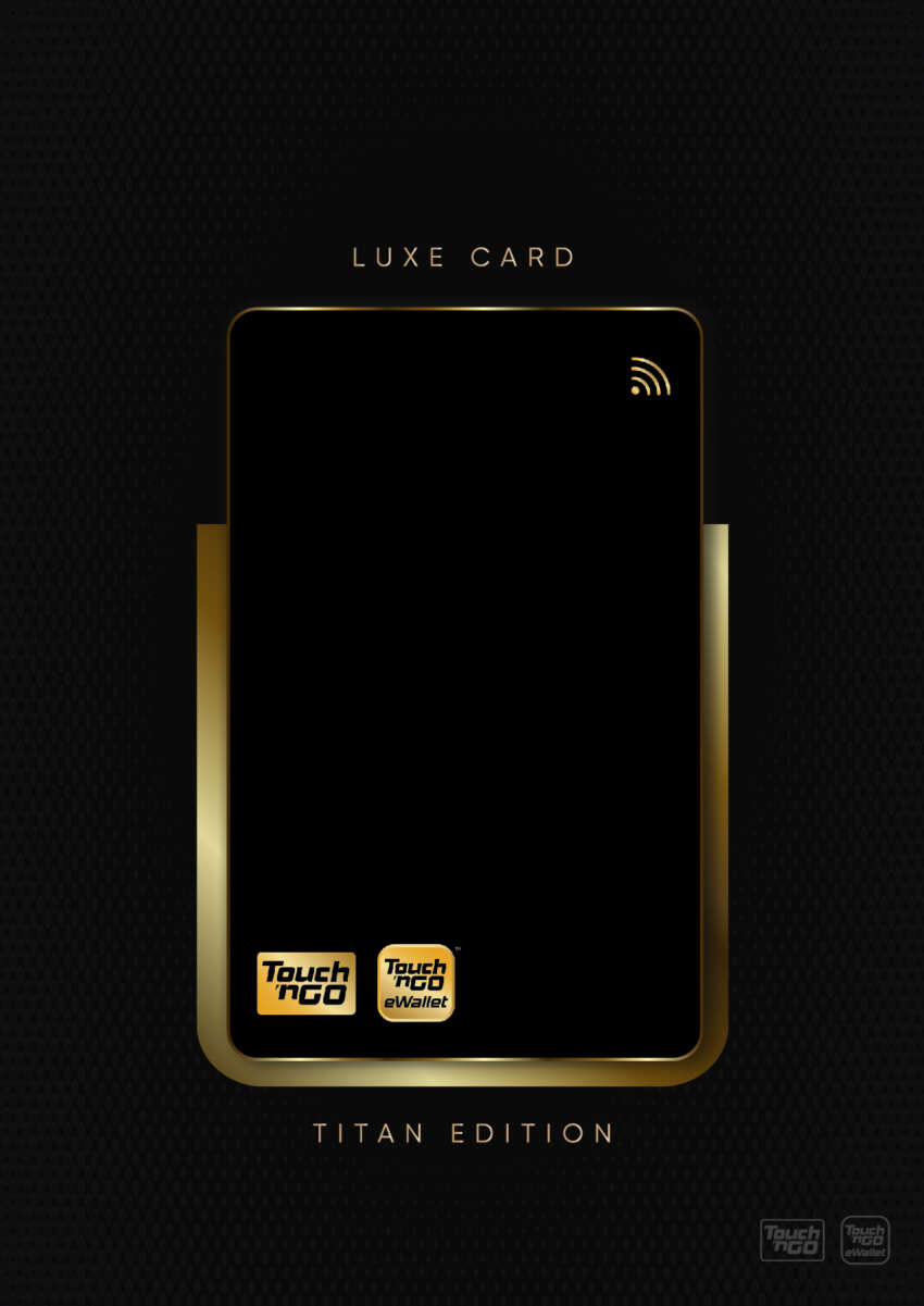 TnG LUXE Card Titan edition now on sale – black and gold themed Enhanced NFC card priced at RM25 1707521