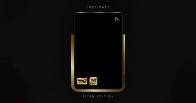 TnG LUXE Card Titan edition now on sale – black and gold themed Enhanced NFC card priced at RM25
