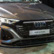 Audi SQ8 e-tron, Sportback e-tron dilancar — 3 motor elektrik, hingga 471 km, 503 PS/973 Nm; dari RM520k