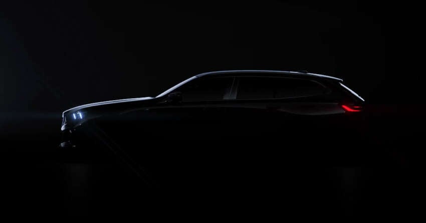 2024 BMW i5 Touring EV teased before official debut 1718963