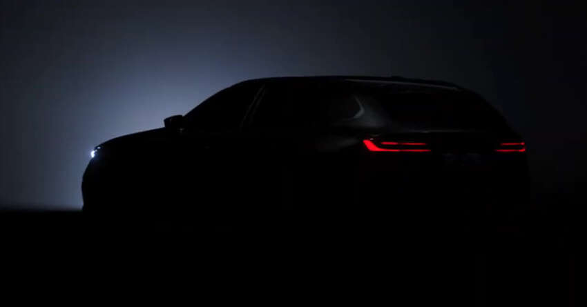 2024 BMW i5 Touring EV teased before official debut 1718964