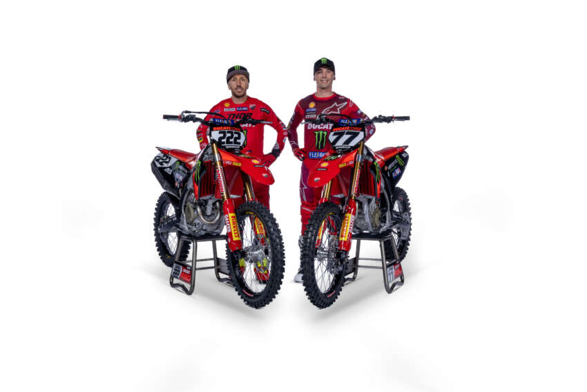 Ducati Corse R&D – Factory MX Team makes 2024 debut, Ducati Desmo450 MX shown in race livery 1719151