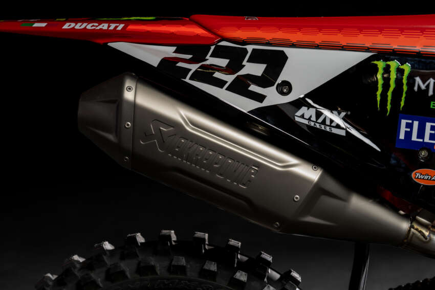 Ducati Corse R&D – Factory MX Team makes 2024 debut, Ducati Desmo450 MX shown in race livery 1719141