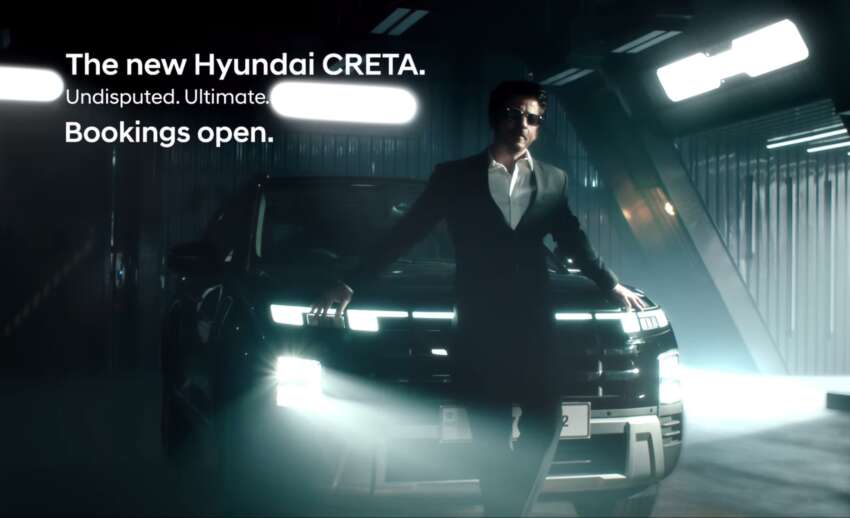 2024 Hyundai Creta facelift teased in India – B-SUV gets angular front/rear, full-width LEDs, new interior 1711910