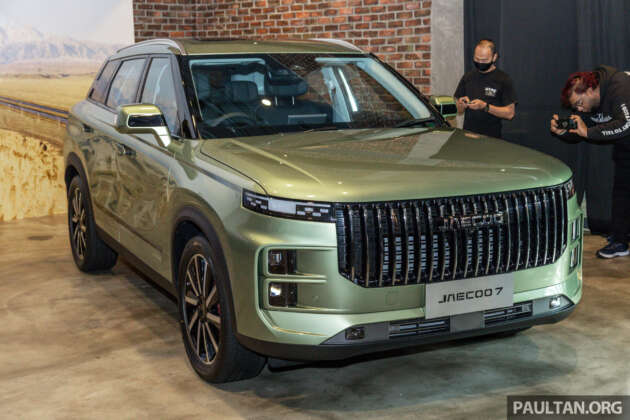 2024 Jaecoo J7 previewed in Malaysia – 197 PS 1.6T, 7DCT; CKD from start; Q2 launch; around RM160k est