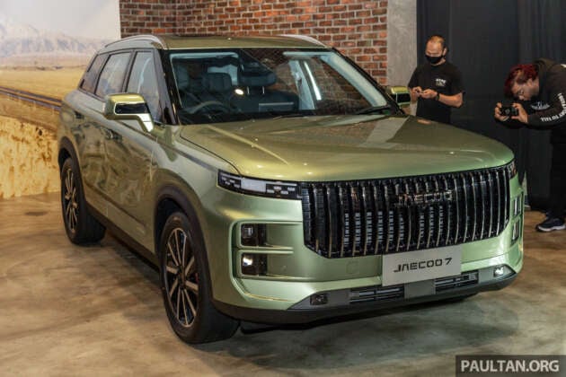 Jaecoo J7 dipertonton di M’sia — 1.6T dan 7DCT, 194 hp/290 Nm; harga dijangka sekitar RM160k, lancar Q2