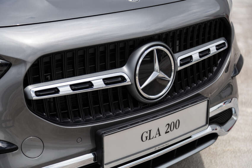 Mercedes-Benz GLA200 FL 2024 di Malaysia – gaya dinaiktaraf, infotainmen MBUX terkini; RM258,888 1718619
