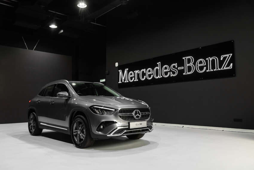Mercedes-Benz GLA200 FL 2024 di Malaysia – gaya dinaiktaraf, infotainmen MBUX terkini; RM258,888 1718636