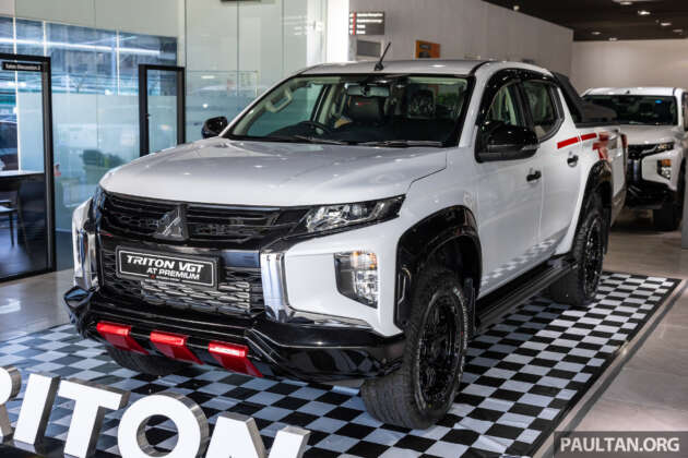 2024 Mitsubishi Triton AT Premium limited edition – RM136k, macho looks at a more affordable price point