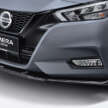 Nissan Almera Kuro Edition – gloss black trim, rims; new Glacier Grey colour, black Tomei bodykit for RM1k