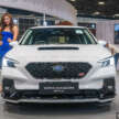 Subaru BRZ STI Edition and GT Editions of Crosstrek, WRX Sedan/Wagon revealed at Singapore Motorshow