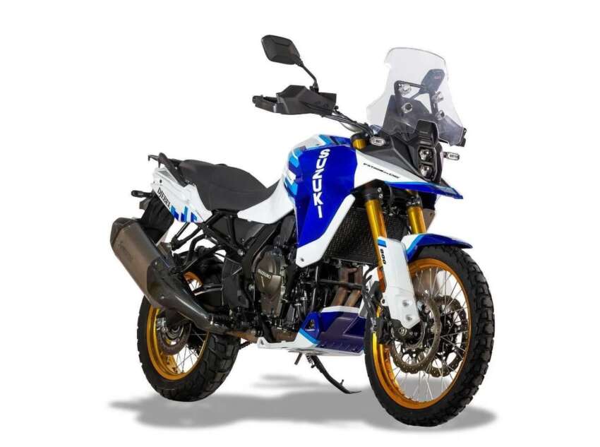 2024 Suzuki V-Strom 800 DE Djebel shown at MBE 1719949