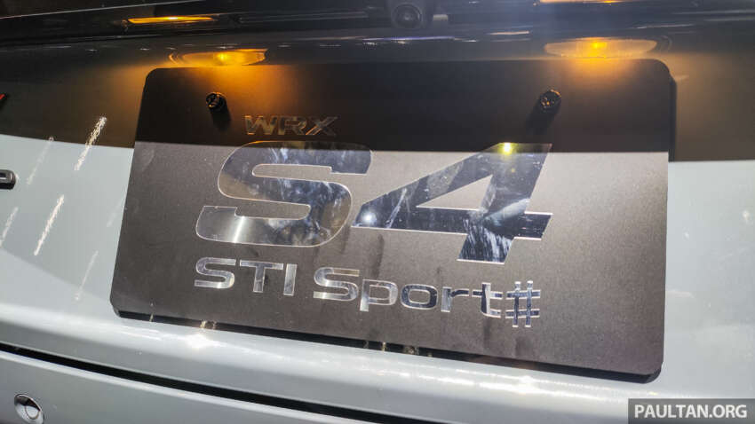 Subaru WRX S4 STI Sport# 2024 dilancar di Jepun – CVT, 500 unit, terima talaan casis dan penggayaan 1716946