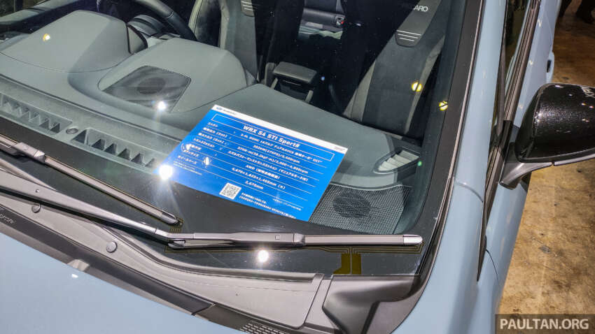 Subaru WRX S4 STI Sport# 2024 dilancar di Jepun – CVT, 500 unit, terima talaan casis dan penggayaan 1716939