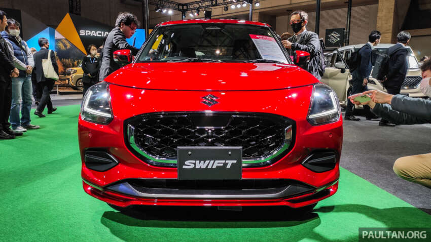 Suzuki Swift 2024 di Tokyo Auto Salon – 1.2L NA hibrid ringkas, kotak gear manual 5-kelajuan dan CVT 1716772