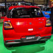 2024 Suzuki Swift displayed at Tokyo Auto Salon – bold design; Japan gets 1.2L NA mild hybrid, CVT, 5MT