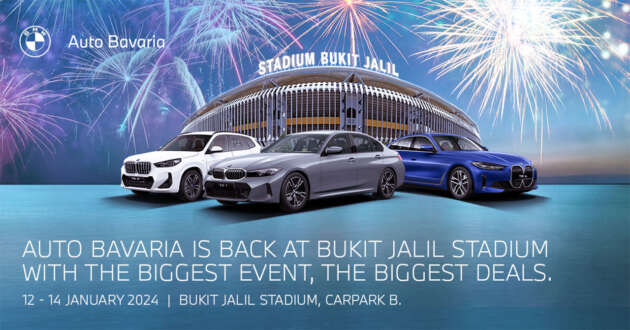 Auto Bavaria Grand Special 2024 – great deals from BMW, MINI, BMW Motorrad at Bukit Jalil, Jan 12-14