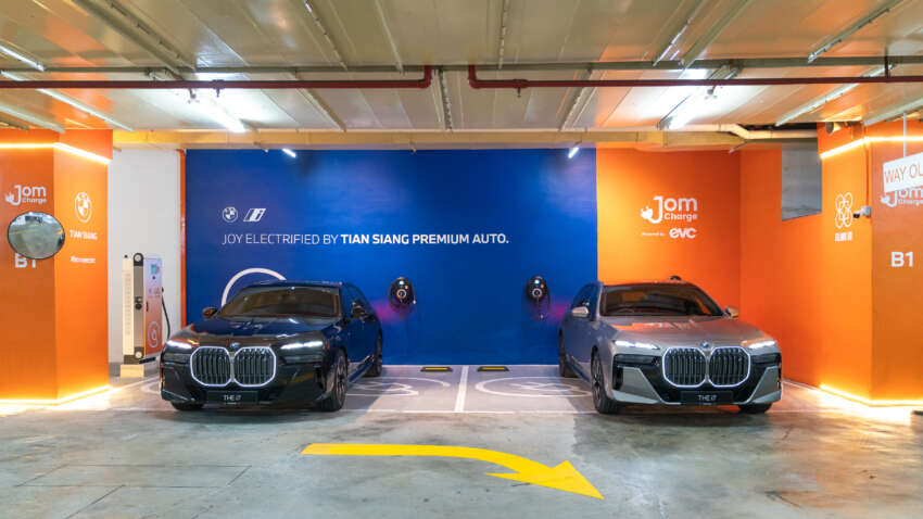 BMW i EV charging station opened at Island 88 in Penang – one 60 kW DC, three 7.4 kW AC chargers 1714369