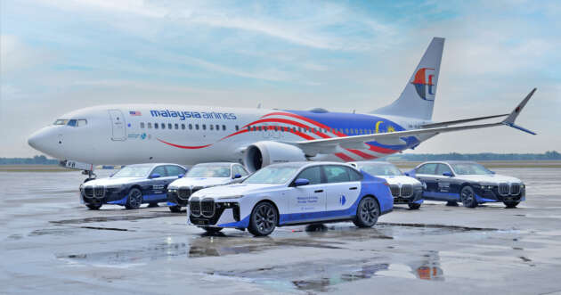 BMW i7 EV enters Malaysia Airlines private transfer service at KLIA – for Enrich Platinum, business class