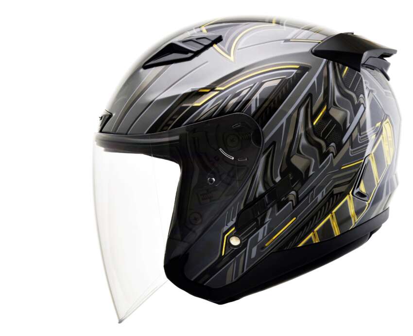 Gracshaw Malaysia launches DC super hero range of open face helmets – priced at RM460, SIRIM certified 1713046