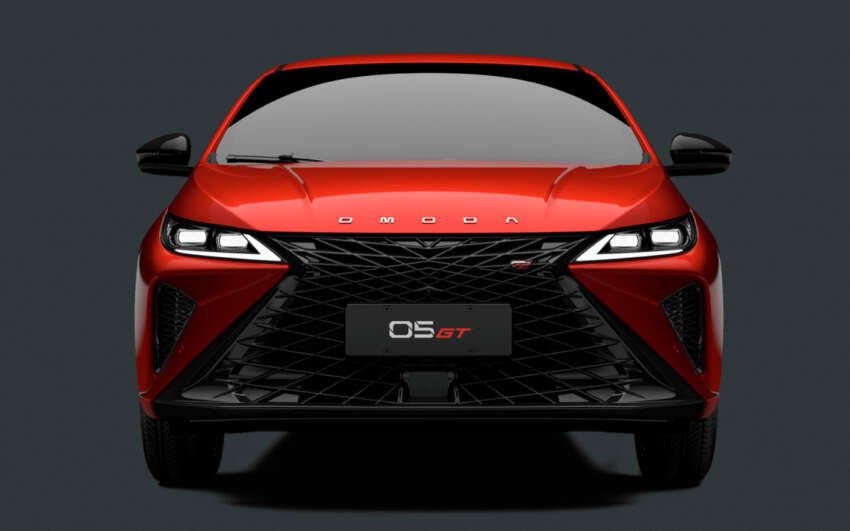 Chery Omoda O5 GT in Mexico – sporty sedan with Lexus-like grille, 194 hp 1.6T ; rival to the Honda Civic 1720850