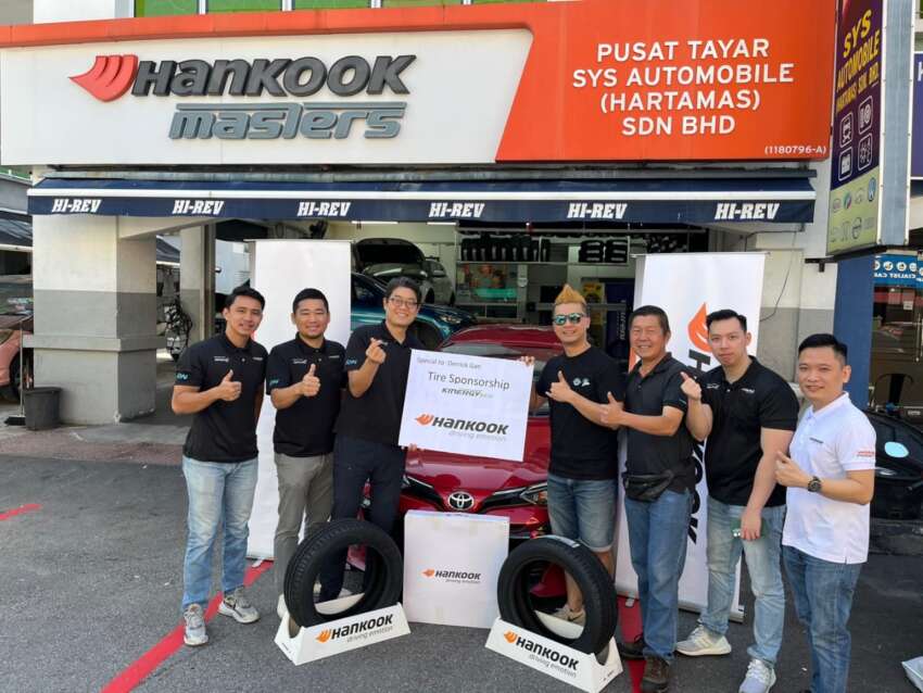 The gifts keep coming for Harimau Malaya superfan Derrick Gan – free Hankook tyres for his Toyota Vios 1722130